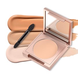 Colored Clay CC Undereye Corrector,Under Eye Hydrating Concealer，Conceal & Brighten Dark Circles,Color Corrector for Dark Circles with Brush,(Light complexion)