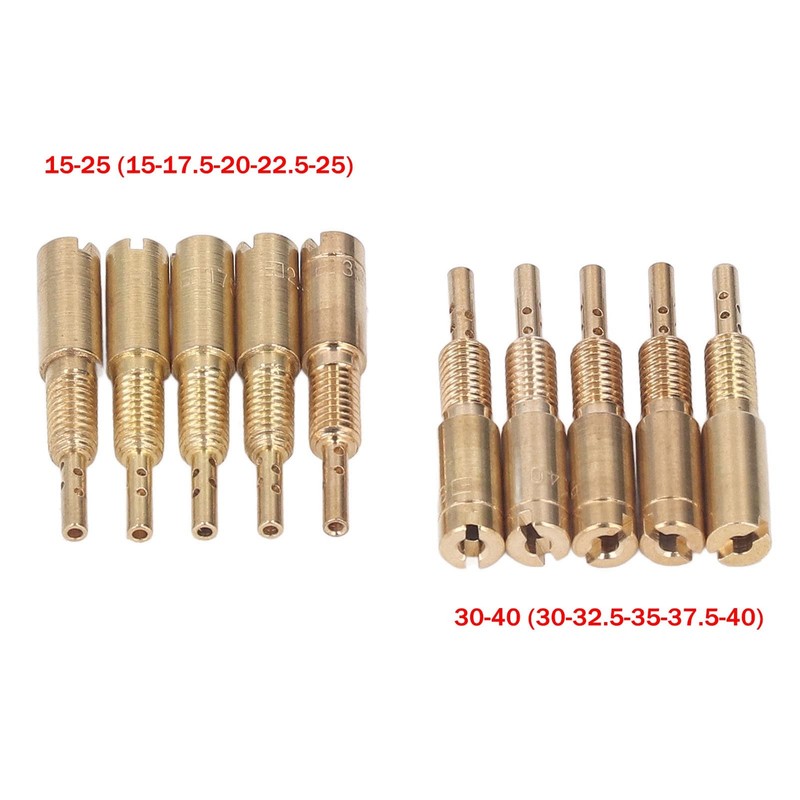 Pack of 10 Motorcycle Carb Pilot Slow Jet Carburettor Pilot