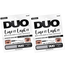 DUO Line IT Lash IT (2n1 Eyeliner & Lash Adhesive), 2-Pack
