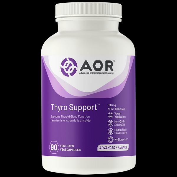 AOR Thyro Support 518mg, 180 Vegi-Caps