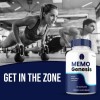 Memo Genesis Capsules, Cognitive Supplement, MemoGenesis Natural Pills (3 pack)
