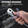 WORKPRO 3-Piece Ratchet Set, Quick Release Reversible, 72-Tooth, 1/4", 3/8",