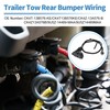 REPAIROCK No.CK4T-13B576-KE Trailer Tow Rear Bumper Wiring Connector Harness Kit
