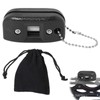 Ice Skates Blade Sharpener Portable Adjustable Width with Storage Bag,