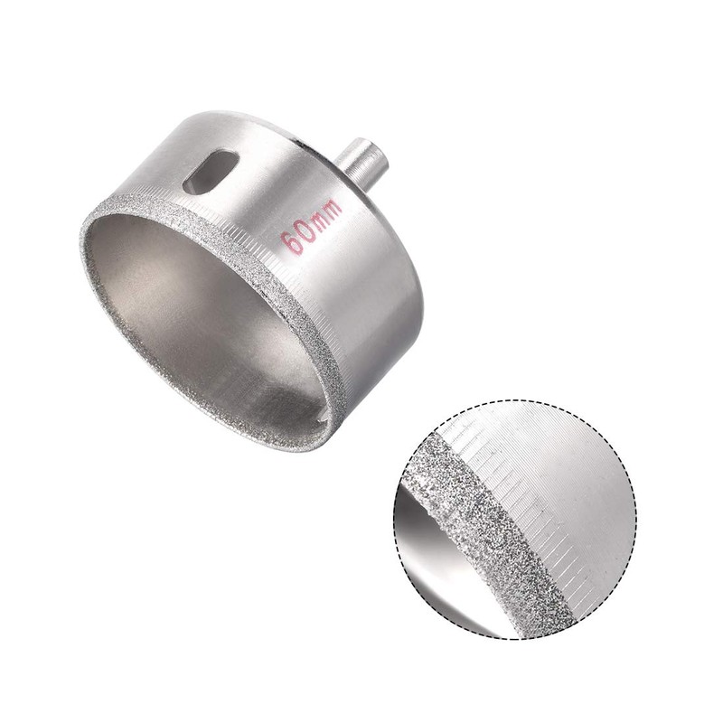 uxcell 60mm Diamond Drill Bits Hole Saws for Glass Tile