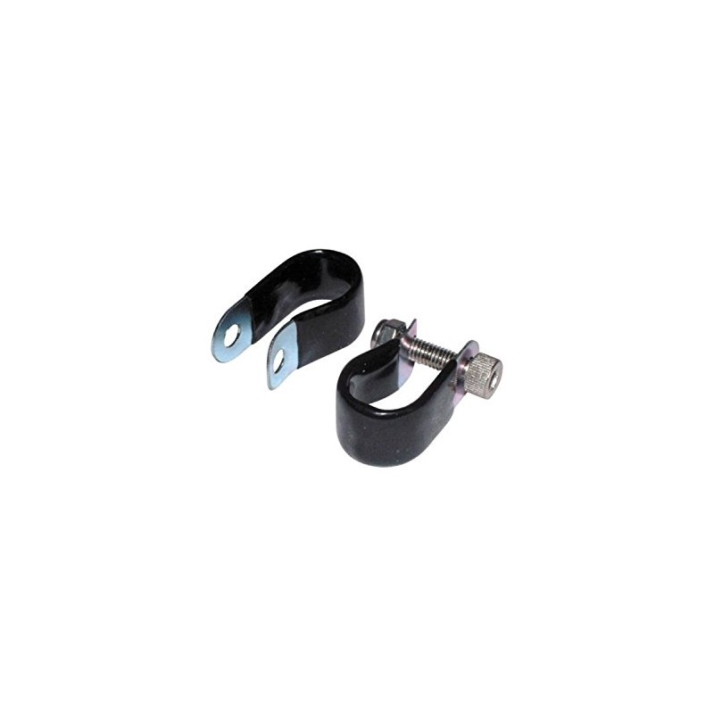 Tortec P-Clips : Black, 13mm