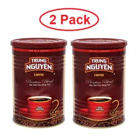 Trung Nguyen Premium Blend Vietnamese coffee - 15 oz/425g can (Pack of 2)