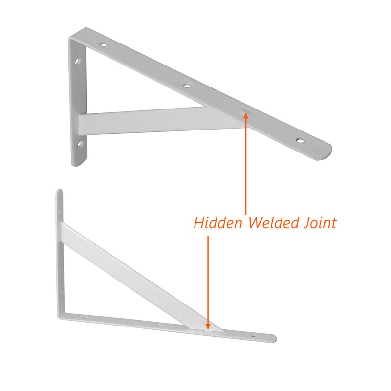 Heavy Duty Shelf Brackets Triangle Shelving Brackets Right Angle Wall