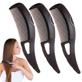 GWAWG Schuppenkamm Kopfhaut Kamm Saubere trockene Kopfhaut Reinigung Dandruff Comb zur Schuppenentfernung Sleek Bun Bürste Ergonomischer Haarkamm für Frauen Männer Kopfhaut Pflege Haarstyling 3 Stück