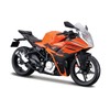 Maisto 22907 1/12 KTM RC 390 Orange Mini Car, Diecast