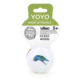 Vilac Yoyo Archaeopteryx Museum - Funny Toy for Young or Old Collaboration with Paleontologist Ronan Allain - Timeless Wooden Toy - From 5 Years
