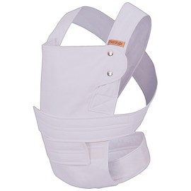 marsupi Baby Carrier and Newborn Carrier, Lightweight and Compact Baby Carrier with Sturdy Velcro System (S/M, Breeze/Lilac)
