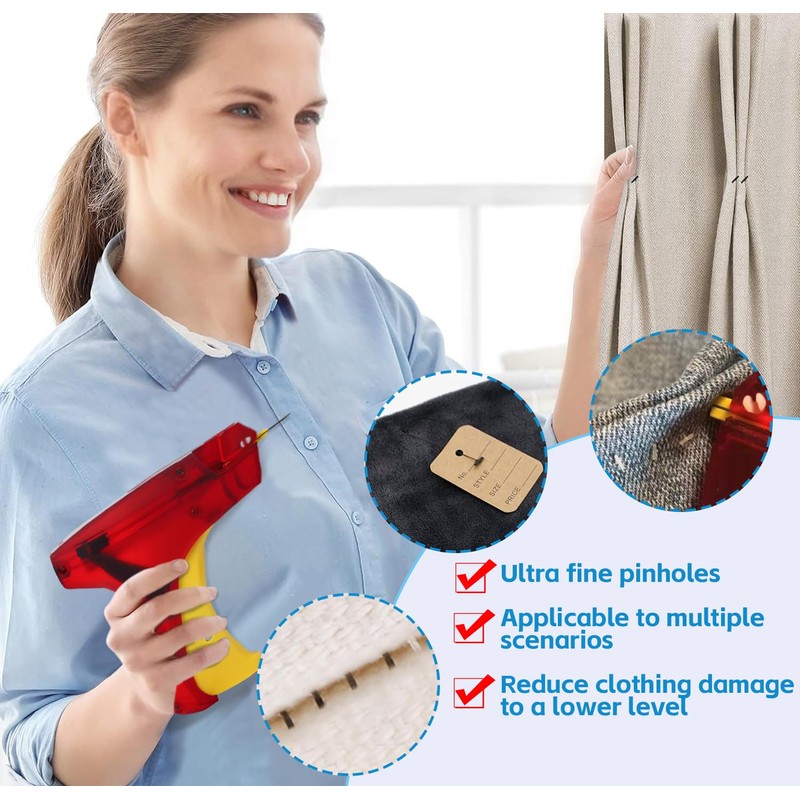 4001 Piece Sewing Gun Kit, Micro Tagging Gun Kit for
