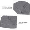 Gatuida Breathable Cotton Sleep Hat with Elastic Band Comfortable Lightweight