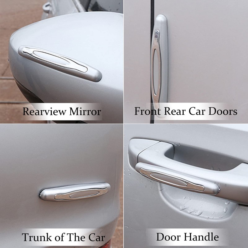 4 Pcs Car Door Edge Guards Car Side Door Protector