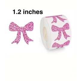 Starbucks 50 Pcs stickers Pink Bows Holographic Small Business Packaging Journal Planner