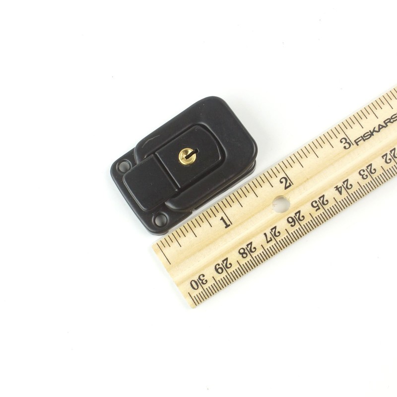 2x Square shape Drawbolt Closure Latch for Guitar Case with