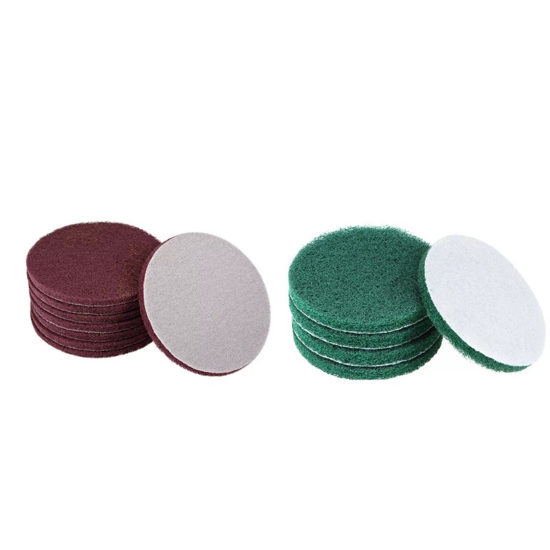 Roxx Tools 24pc Drill Brush Replacement Scour Pads 5" for