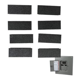 8PCS Breaker Cover Plate Compatible with Schneider Electric HOMFPCP Homeline Series Breaker Panel Cover for Load Centers, 1Inch Circuit Breaker Blanks