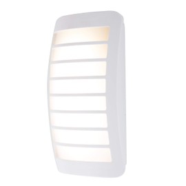 GE CoverLite Automatic LED Night Light, White Finish, Plug-In, Soft White, Dusk to Dawn Sensor, Energy-Efficient, Ideal for Hallways, Kitchens, Bathrooms, Bedrooms, Offices, 37300
