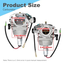 SYOWADA 32-853-08 Carburetor Kit Replacement for Kohler Motor Courage SV735 SV730 SV725 SV710 SV715 SV720 Lawn Mover Engine 22 23 24 25 26 27 HP Carb 32-853-06 32-853-04 32 853 12-S