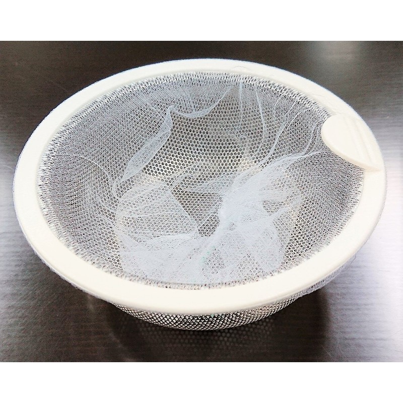 Nippon Giken Industrial Mizukiririn Draining Bags, For Shallow Drains, White,