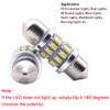 31mm Marine LED Festoon Bulbs for Navigation, Boat Anchor &