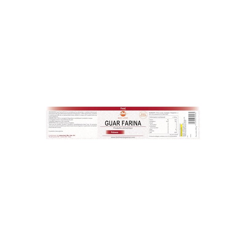 Farina di Guar 250g