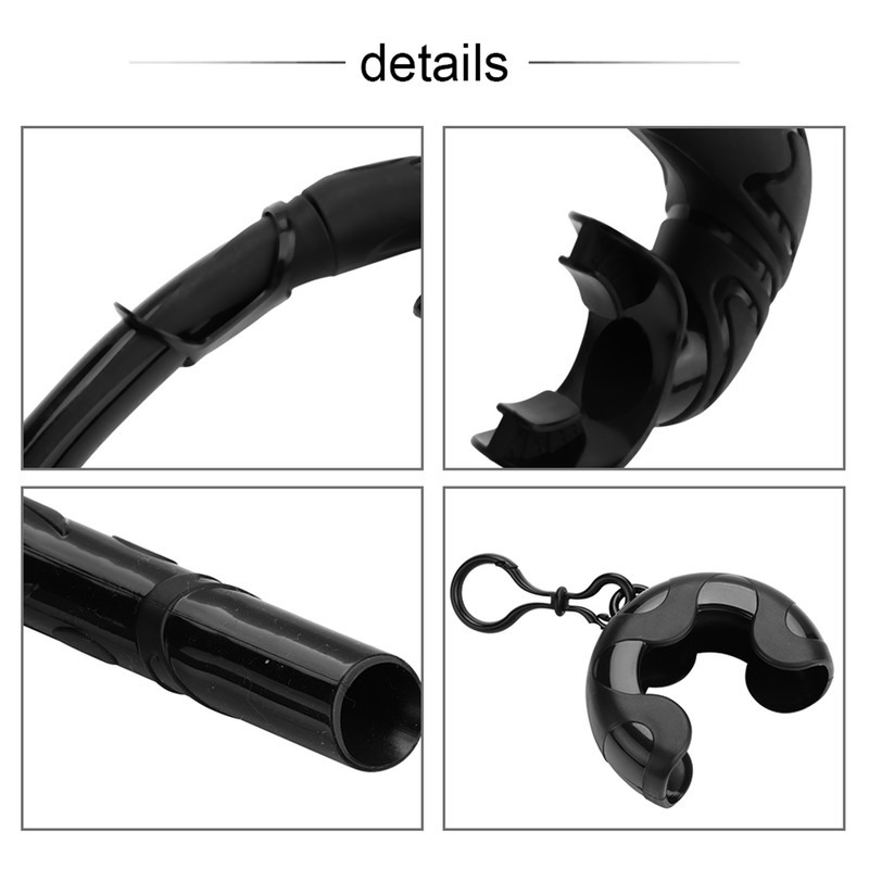 Keep Diving Silicone Wet Breathing Tube Foldable Snorkeling Free Diving