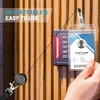 Retractable Badge Holder Lanyard with Retractable id Badge Holder with
