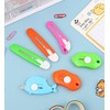 Pocket Box Cutter Mini Retractable Utility Knife Cutter Letter Opener,