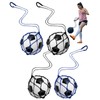 GUSDYIT 4 Pcs Kids Soccer Ball Net, Elastic Hands-Free Soccer