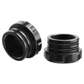 NICECNC Orange Frame Hole Plugs Vehicle Frame Vent Cover Compatible with Harley Road King Special FLHRXS 2017-2024, Road Glide Ultra FLTRU 2017-2019, See Fitment