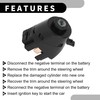 Partuto Ignition Start Switch Ignition Starter Switch No. 6N0905865 -