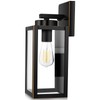 BesLowe Outdoor Wall Light Fixtures, Exterior Waterproof Wall Lanterns, Bronze