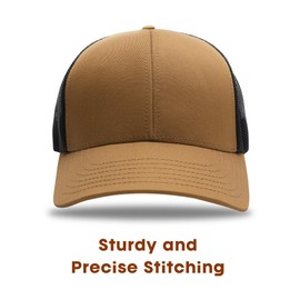 FURTALK Mens Trucker Hat Structured Mesh Baseball Cap Adjustable Classic Mens Hat