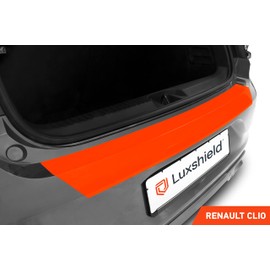 Luxshield Car Bumper Protector Set for Renault Clio 5 (V) I 2019-2024 - Rear Bumper guards for cars, anti scratch, Paint Protection For Sill - Transparent