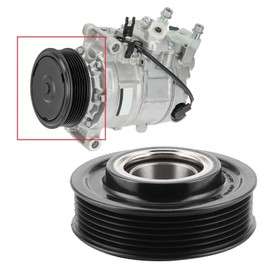 Air Conditioning Compressor Clutch, A/C Compressor Clutch Replacement Stainless Steel Car Accessories 8KD260805 6SEU14C Replacement for / / A8