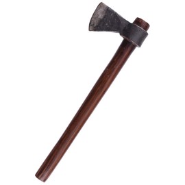 Battle-Merchant Small Utility Axe, Forged with Wooden Shaft - Real Axe Axe Knight Viking Medieval Adult