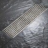 Linear Shower Drain,Large Drainage Capacity Stainless Steel Linear Drain,Effective Unpleasant