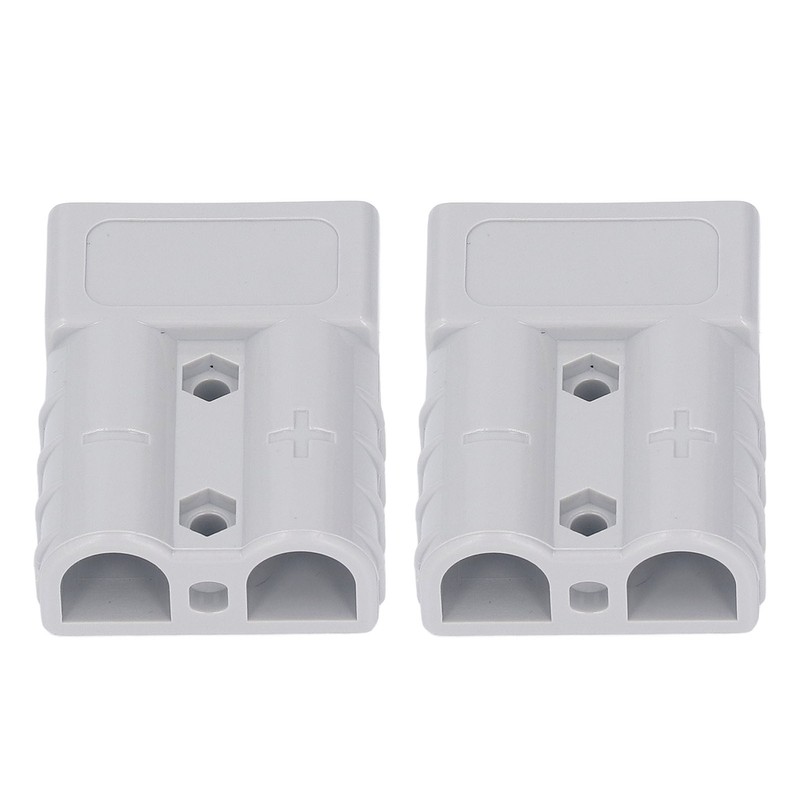 2 Set Battery Quick Connector 50A 600V Fireproof High Conductivity