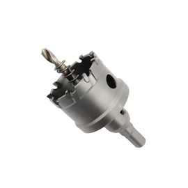 44mm Hole Cutter TCT Hole Saw KKMOSS Stainless Steel Drill bit Tungsten Alloy Hole Drill Cutting Diameter (44mm)
