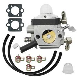 Carburetor Replacement for Wacker BS50-2 BS50-2i BS60-2 BS60-2i HDA 242 HDA 252 Chainsaw Parts with Gasket Primer Bulb Fuel Line