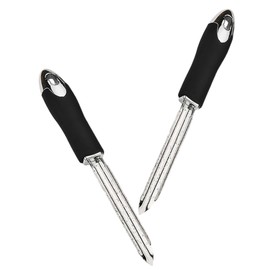 GRIRIW 2pcs Pepper Corers Ergonomic Chili Core Removing Tools for Fruits Vegetables Resistant Kitchen Gadgets Easy to Use and Store Essential Kitchen Helper