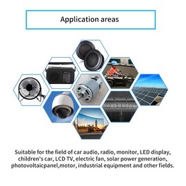 Voltage Converter, DC-DC 12V to 5V 3A Micro USB Converter Voltage Regulator for Car, Smartphone, Radio, Monitoring, LED Display