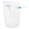 NCUSA Safety Face Shield Glasses Reusable Goggle Shield Wearing Glasses
