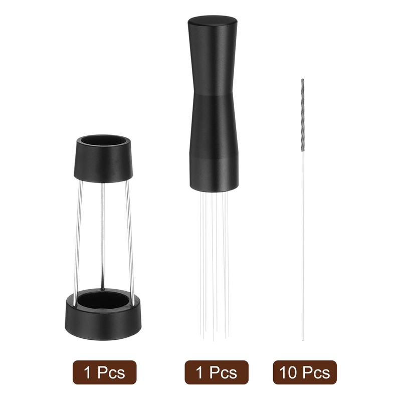 sourcing map Espresso Distribution Tools, Stainless Steel 8 Pins Needles