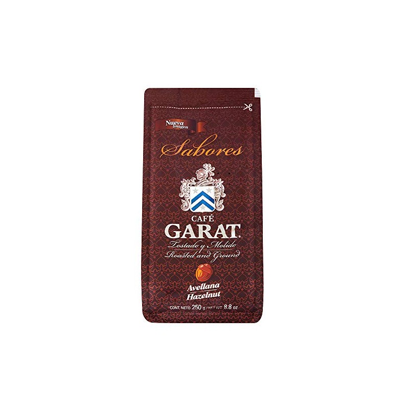 Garat Café Tostado y Molido Avellana, 250 G