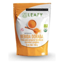 Golden Milk Leafy 150g Curcuma Organica Keto Vegano                                                                                                   