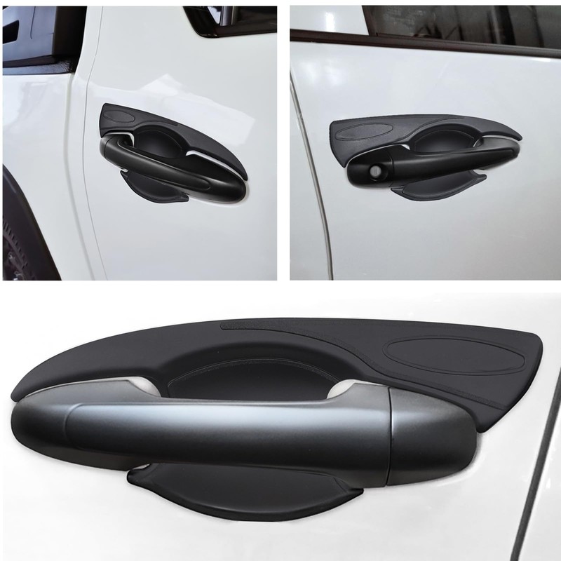 SUERAUTO4X4 Door Handle Bowl Insert Cover for Toyota Hilux 2015-2025